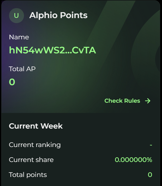What Are Alphio Points? | Alphio Docs
